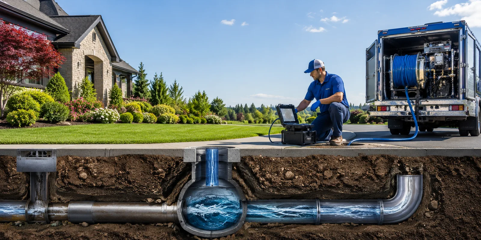 Drainage restoration information for Hoffman, MN